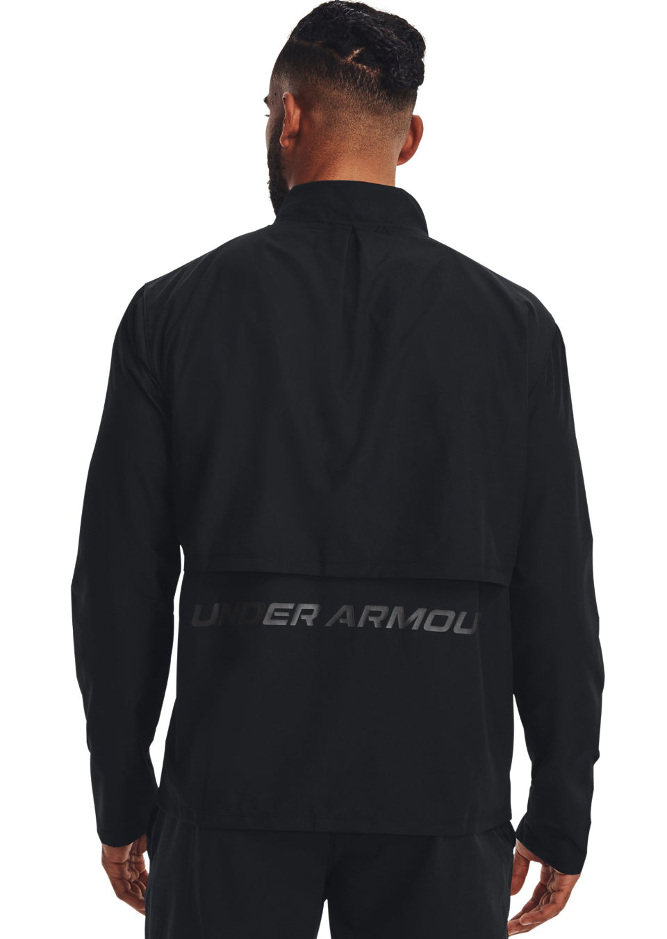 LAUNCH-veste de running-black / jet gray / reflective