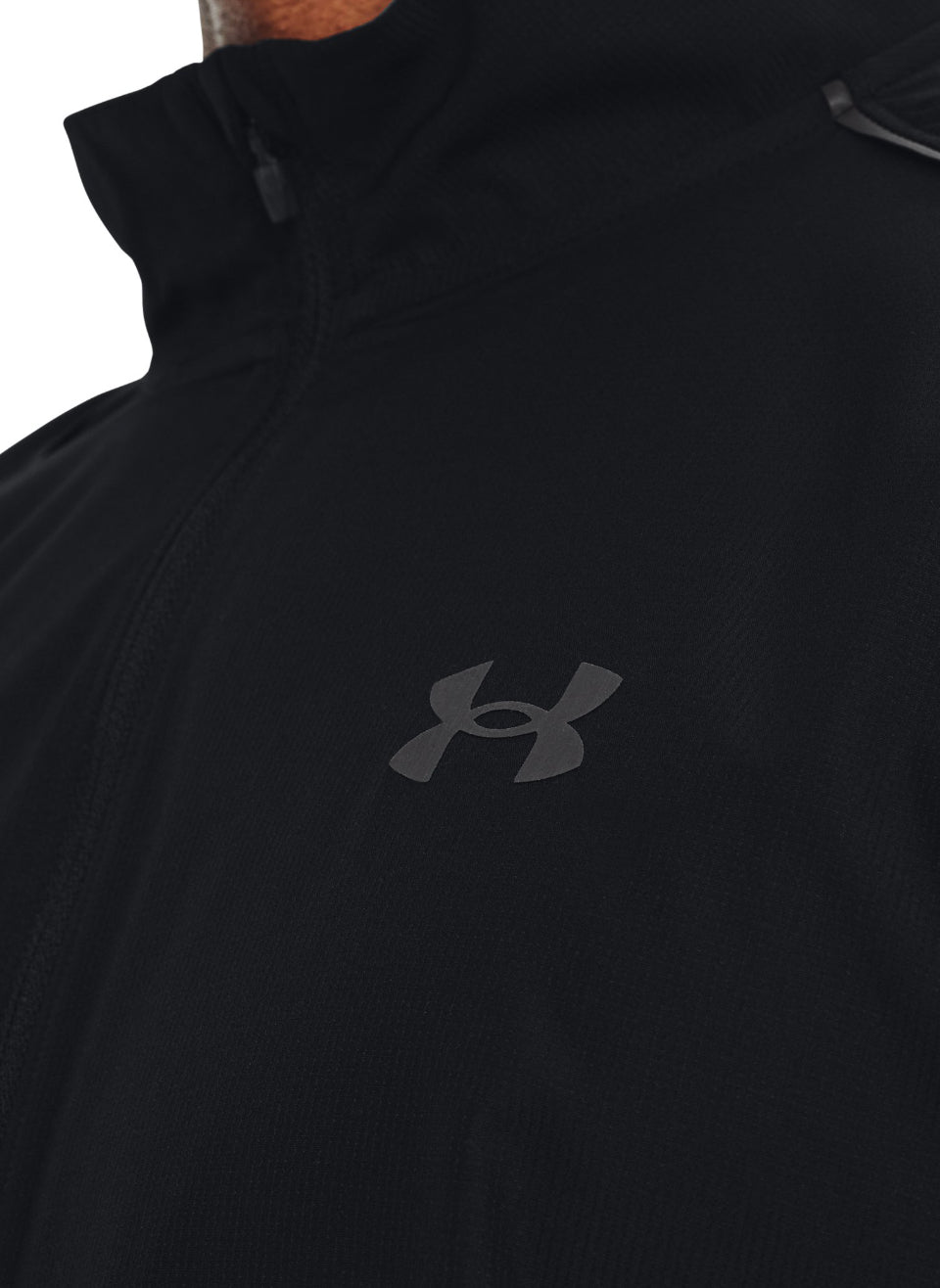 LAUNCH-veste de running-black / jet gray / reflective